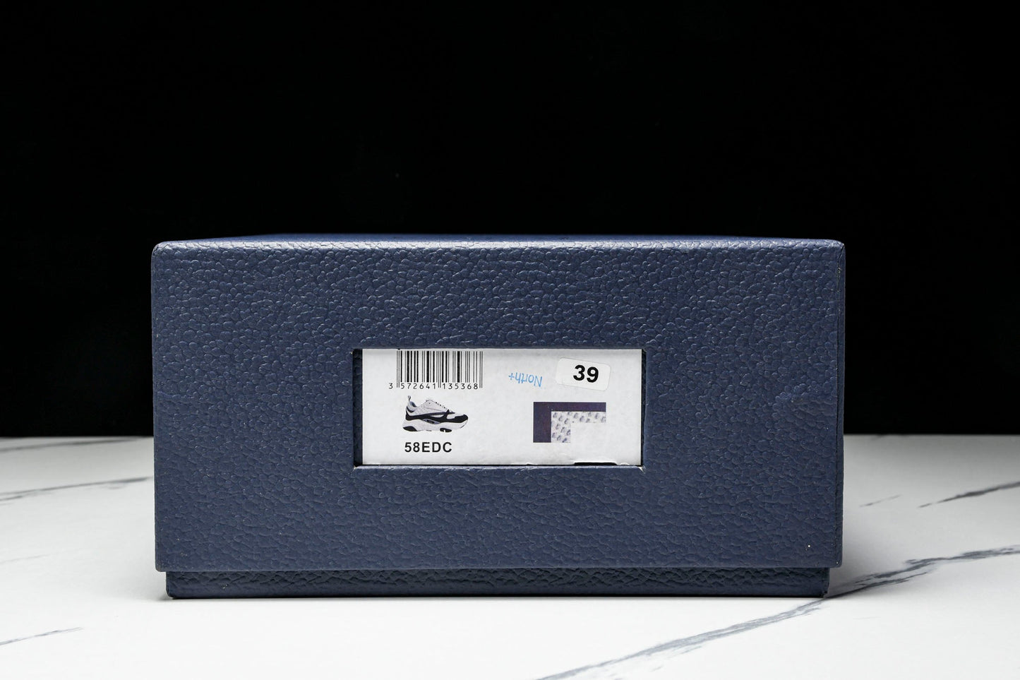 D1or B22 'White Black Gum' - UK 7 / US 8 / EU 41