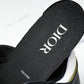 D1or B27 Low Galaxy Leather 'Black White Green'