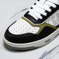 D1or B27 Low Galaxy Leather 'Black White Green'