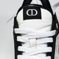 D1or B27 Low Galaxy Leather 'Black White Green'