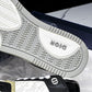D1or B27 Low Galaxy Leather 'Black White Green'