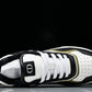 D1or B27 Low Galaxy Leather 'Black White Green'