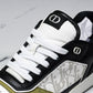 D1or B27 Low Galaxy Leather 'Black White Green'