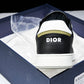 D1or B27 Low Galaxy Leather 'Black White Green'