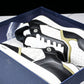 D1or B27 Low Galaxy Leather 'Black White Green'