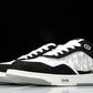 D1or B27 Low Galaxy Leather 'Black White'