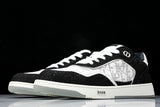 D1or B27 Low Galaxy Leather 'Black White'