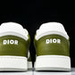 D1or B27 Low Galaxy Leather 'Green White'