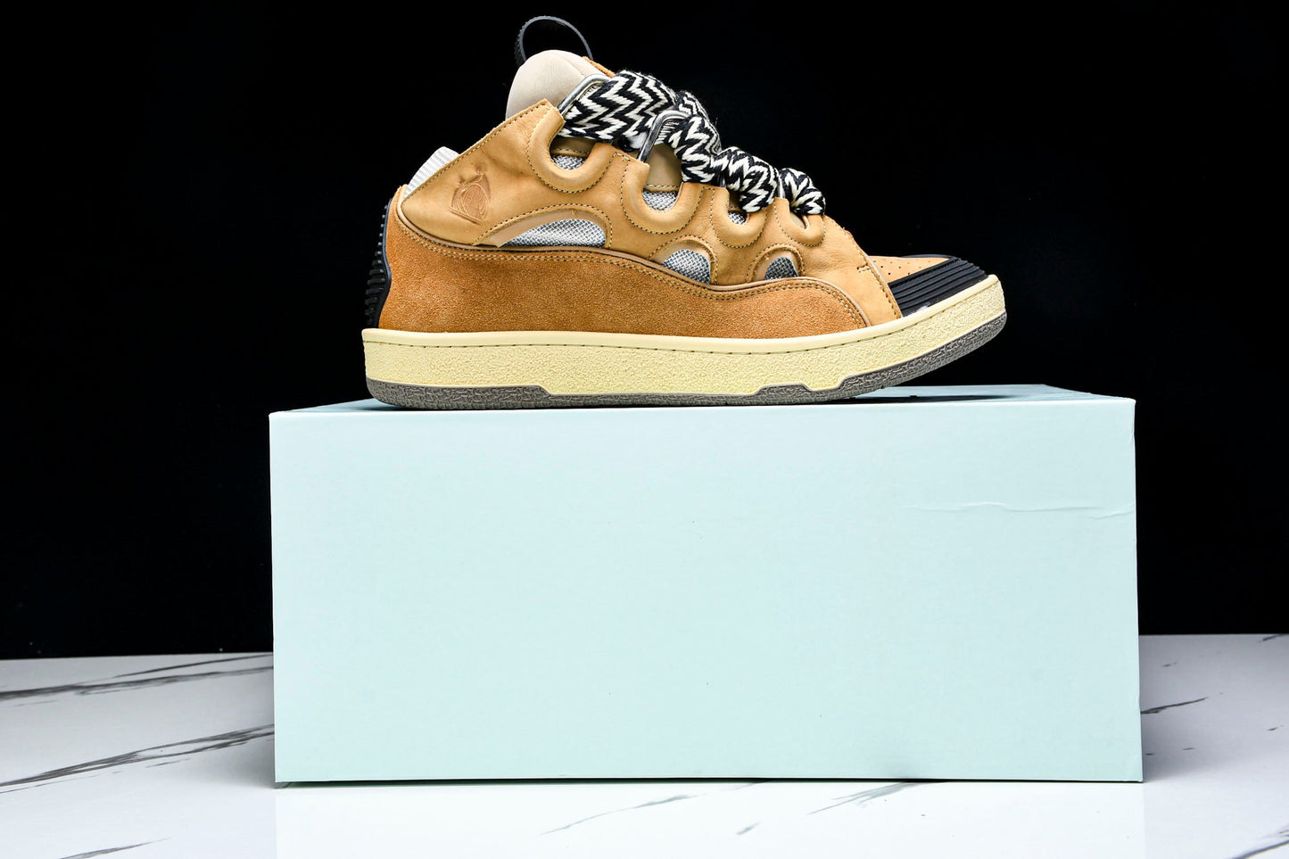 Lanvin Curb Sneaker 'Brown' - UK 9 / US 10 / EU 43