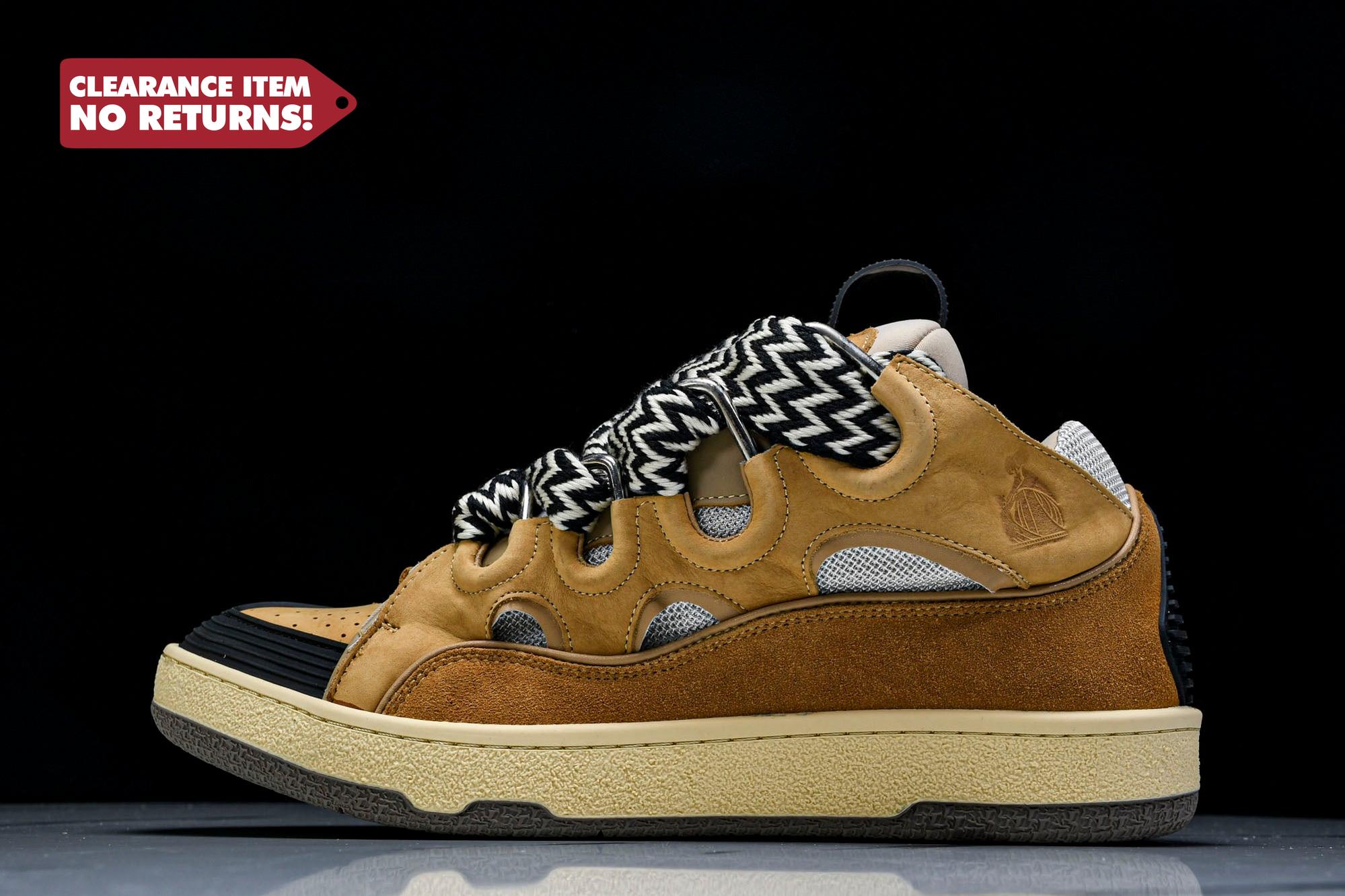 Lanvin Curb Sneaker 'Brown' - UK 9 / US 10 / EU 43