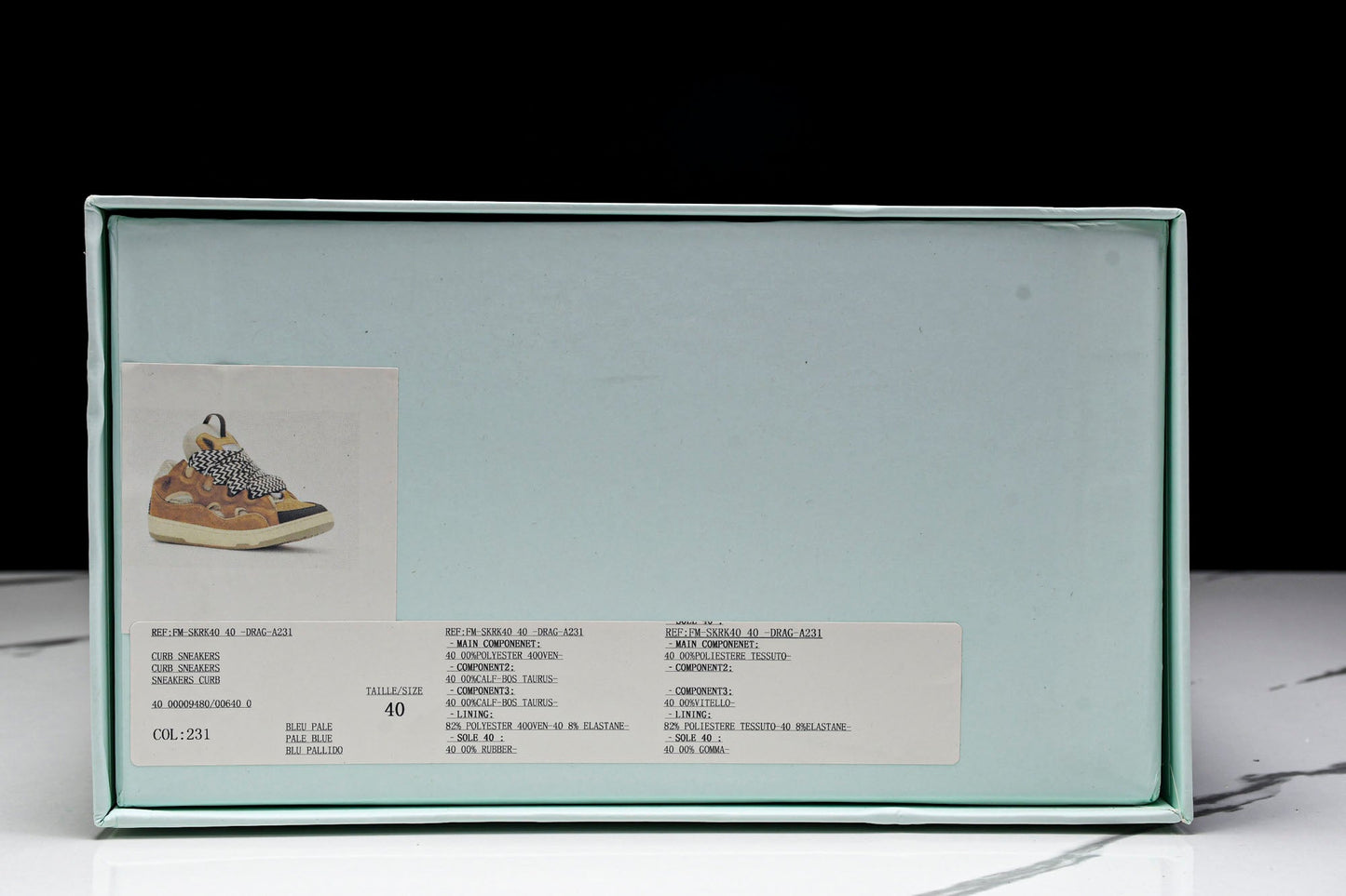 Lanvin Curb Sneaker 'Brown' - UK 9 / US 10 / EU 43