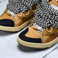 Lanvin Curb Sneaker 'Brown'