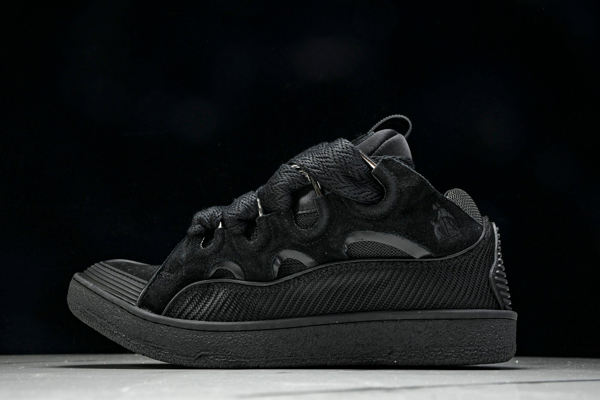 Lanvin Curb Sneaker 'Triple Black' – Drip Locker UK
