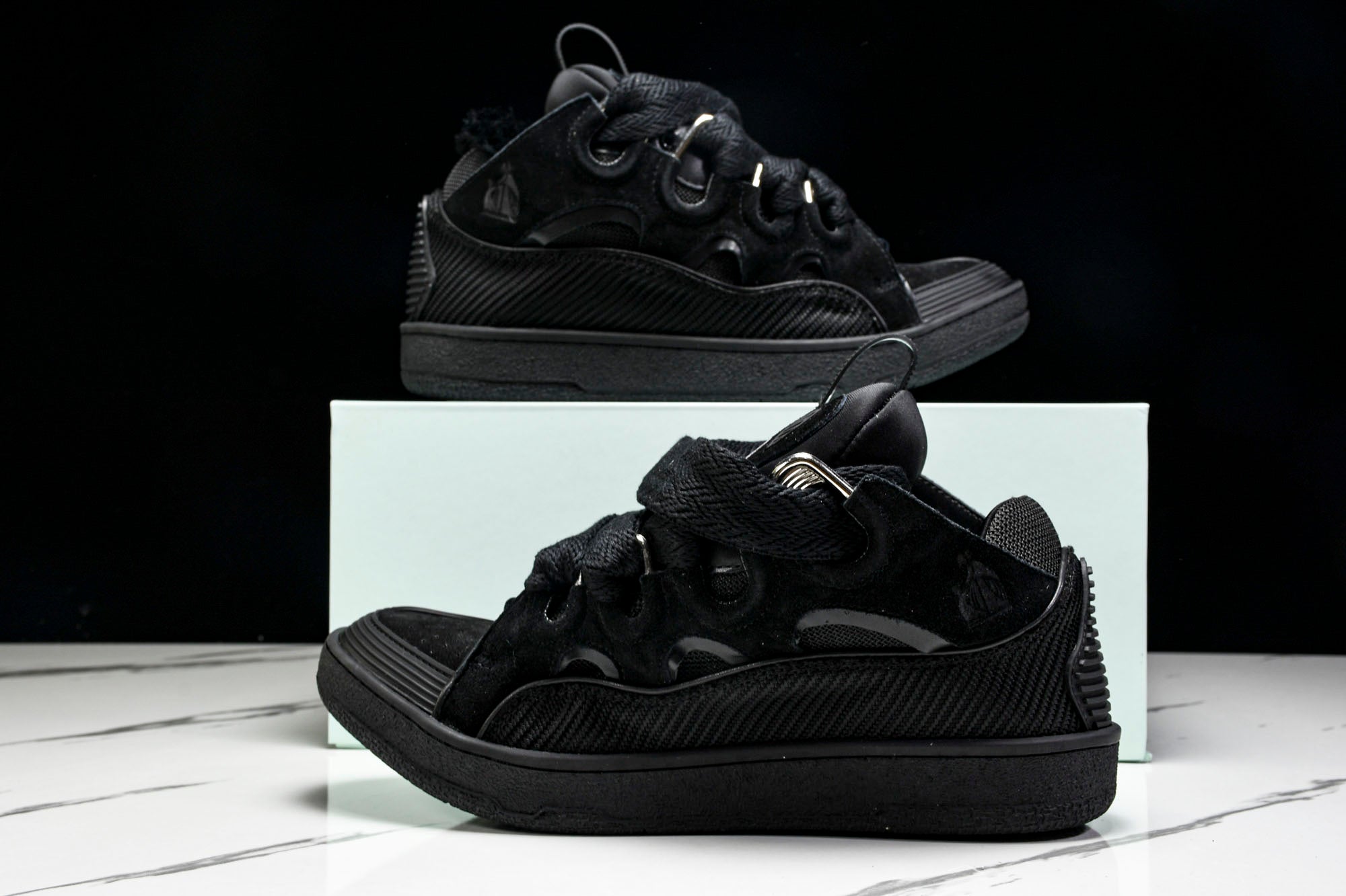 Lanvin Curb Sneaker 'Triple Black' – Drip Locker UK