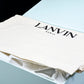 Lanvin Curb Sneaker 'White Blue'