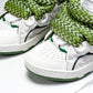 Lanvin Curb Sneaker 'White Green'
