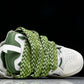 Lanvin Curb Sneaker 'White Green'