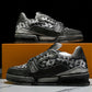 Louis Vuittоп Trainer Low 'Black Distressed'
