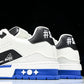 Louis Vuittоп Trainer Low 'Black White Blue Sole'