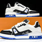 Louis Vuittоп Trainer Low 'Black White Blue Sole'