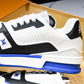Louis Vuittоп Trainer Low 'Black White Blue Sole'