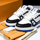 Louis Vuittоп Trainer Low 'Black White Blue Sole'