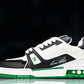 Louis Vuittоп Trainer Low 'Black White Green Sole'