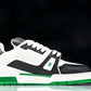 Louis Vuittоп Trainer Low 'Black White Green Sole'