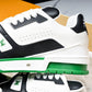 Louis Vuittоп Trainer Low 'Black White Green Sole'