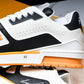 Louis Vuittоп Trainer Low 'Black White Orange Sole'
