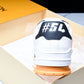 Louis Vuittоп Trainer Low 'Black White Orange Sole'