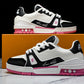 Louis Vuittоп Trainer Low 'Black White Pink Sole'