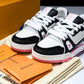 Louis Vuittоп Trainer Low 'Black White Pink Sole'