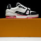 Louis Vuittоп Trainer Low 'Black White Pink Sole'