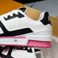 Louis Vuittоп Trainer Low 'Black White Pink Sole'