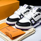 Louis Vuittоп Trainer Low 'Black White Violet Sole'