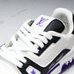 Louis Vuittоп Trainer Low 'Black White Violet Sole'