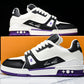 Louis Vuittоп Trainer Low 'Black White Violet Sole'