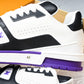 Louis Vuittоп Trainer Low 'Black White Violet Sole'