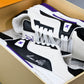 Louis Vuittоп Trainer Low 'Black White Violet Sole'