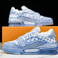 Louis Vuittоп Trainer Low 'Blue Distressed'