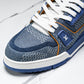 Louis Vuittоп Trainer Low 'Damier Blue Brown'