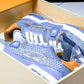 Louis Vuittоп Trainer Low 'Damier Blue Brown'