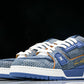 Louis Vuittоп Trainer Low 'Damier Blue Brown'