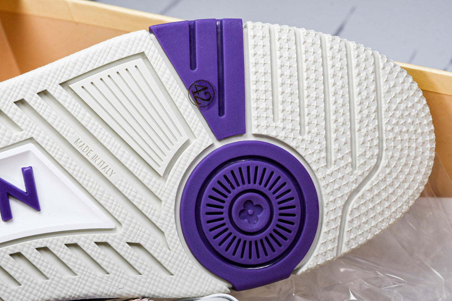 Louis Vuittоп Trainer Low 'Damier Purple'
