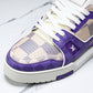Louis Vuittоп Trainer Low 'Damier Purple'
