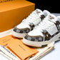 Louis Vuittоп Trainer Low 'Damier White Brown'