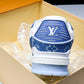 Louis Vuittоп Trainer Low 'Double Denim Monogram Blue'