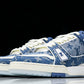 Louis Vuittоп Trainer Low 'Double Denim Monogram Blue'