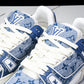 Louis Vuittоп Trainer Low 'Double Denim Monogram Blue'